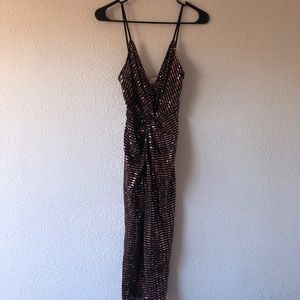 Glitter Mini Dress